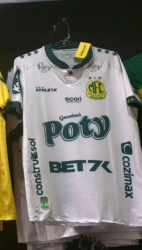 Camiseta de visitante Mirassol 2024 para hombres