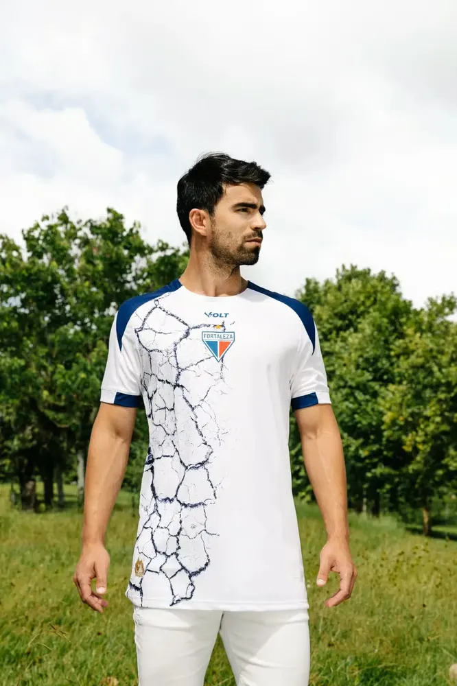 Camiseta de calentamiento tercera Fortaleza EC 2025 para hombres