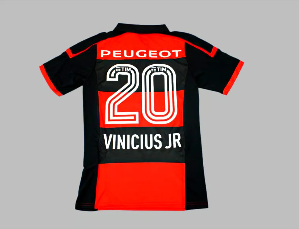 Camiseta de casa VINI JR. Flamengo 2017/18 para hombres