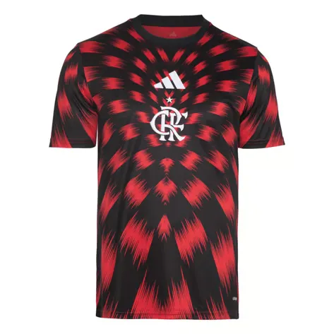 Camiseta prematch tercera Flamengo 2025 para niños