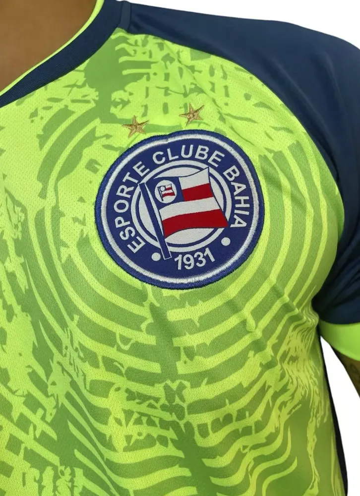 Camiseta tercera de calentamiento EC Bahia 2024 para mujeres - Imagen 2