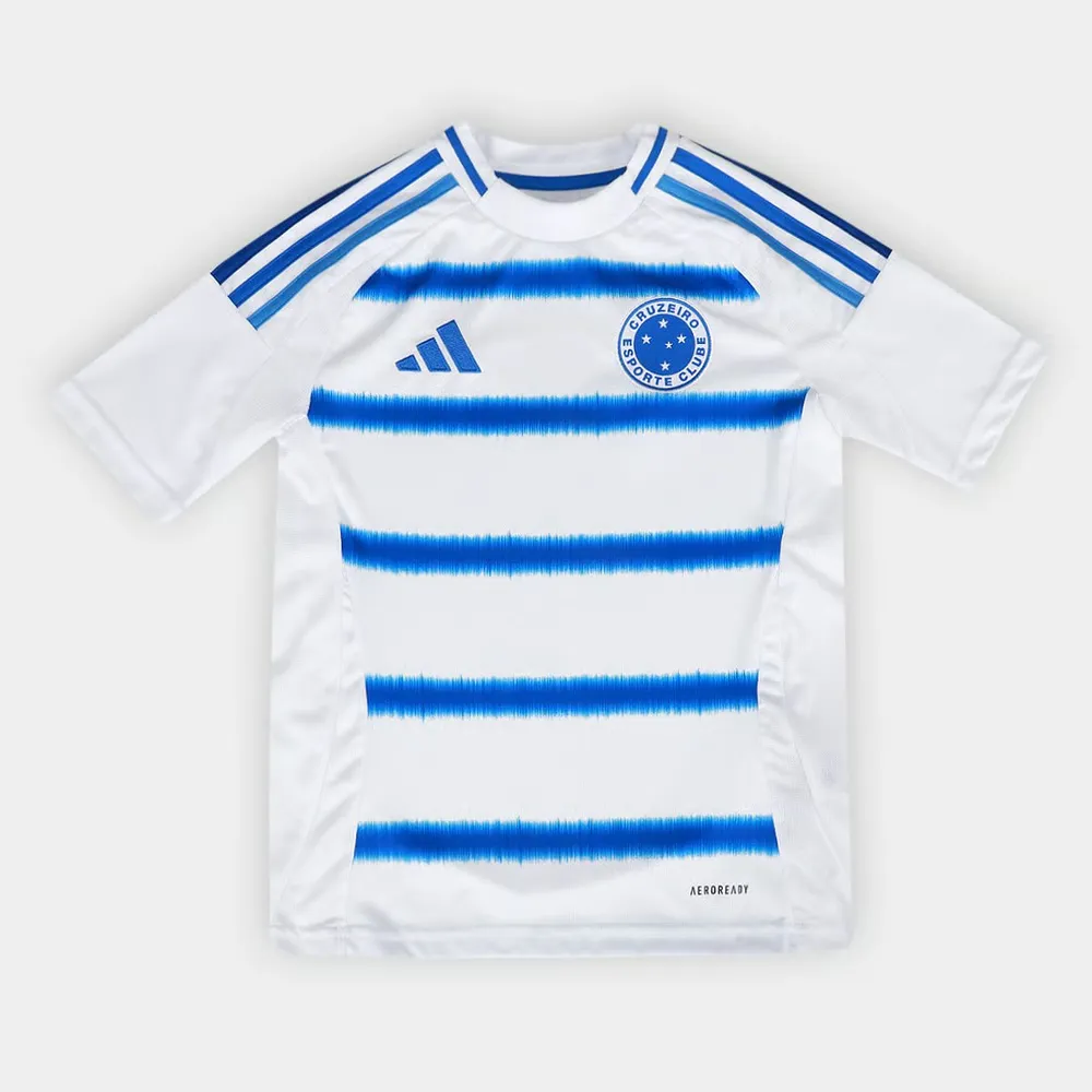 Camiseta visitante Cruzeiro 2025/26 para niño