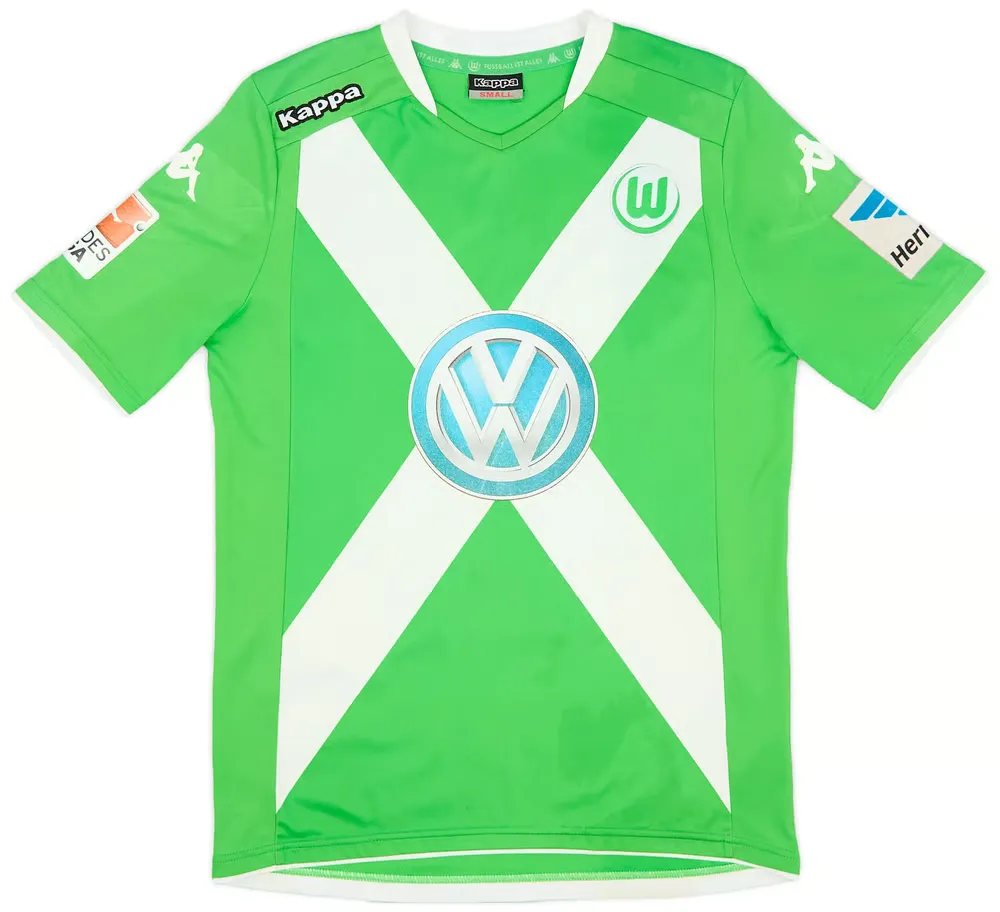 Camiseta de casa DE BRUYNE VfL Wolfsburg 2014/15 para mujeres