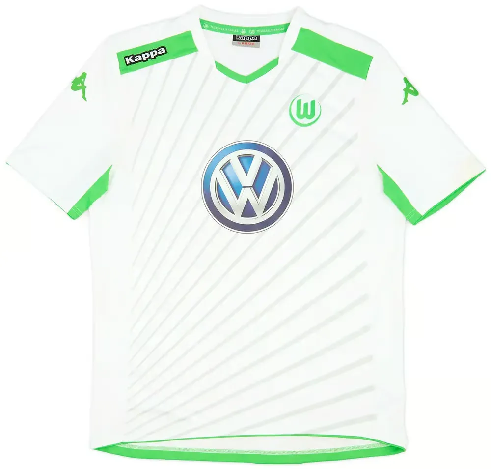 Camiseta de visitante DE BRUYNE VfL Wolfsburg 2014/15 para mujeres - Imagen 2