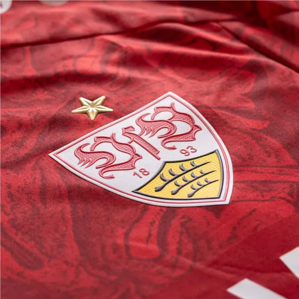 Camiseta Segunda Manga Larga VfB Stuttgart 2025/26 Mujer - Imagen 2