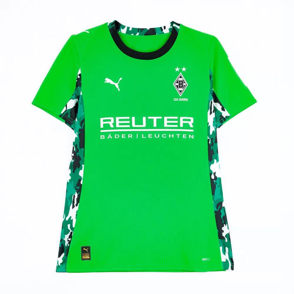 Camiseta Borussia Mönchengladbach 2025/26 Segunda Mujer