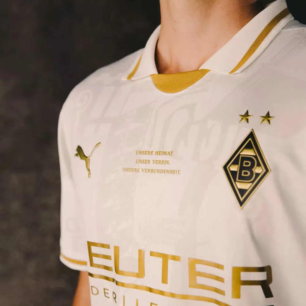 Camiseta niño Borussia Mönchengladbach 2025/26 125 aniversario - Imagen 3