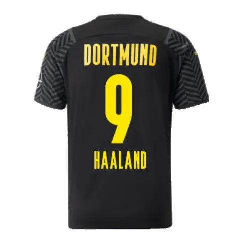 Camiseta de visitante HAALAND Borussia Dortmund 2021/22 para mujeres