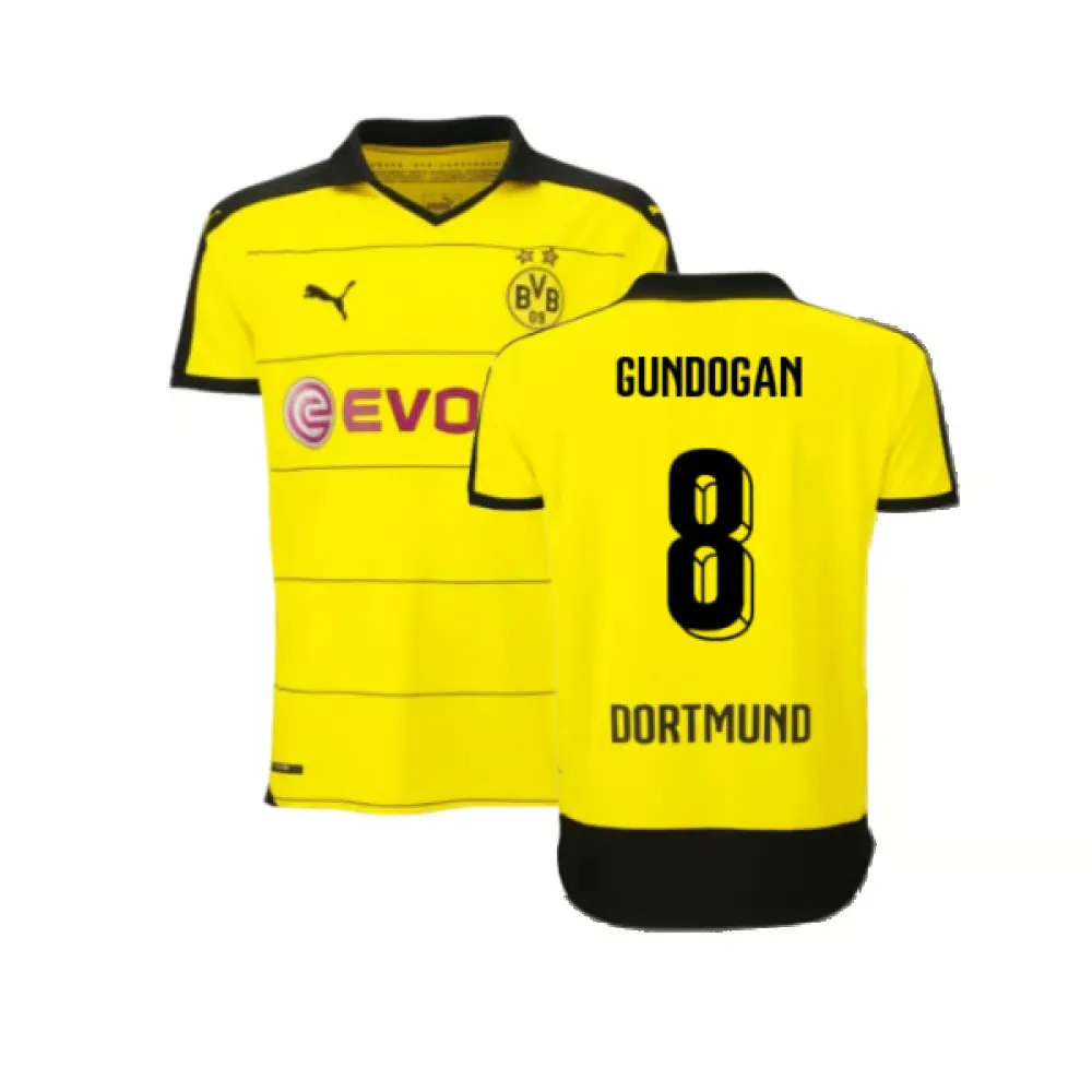Camiseta de casa GUNDOGAN Borussia Dortmund 2015/16 para mujeres
