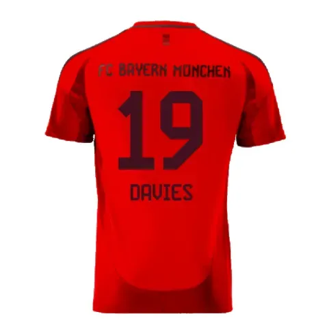 Camiseta de casa DAVIES Bayern Munich 2024/25 para hombres