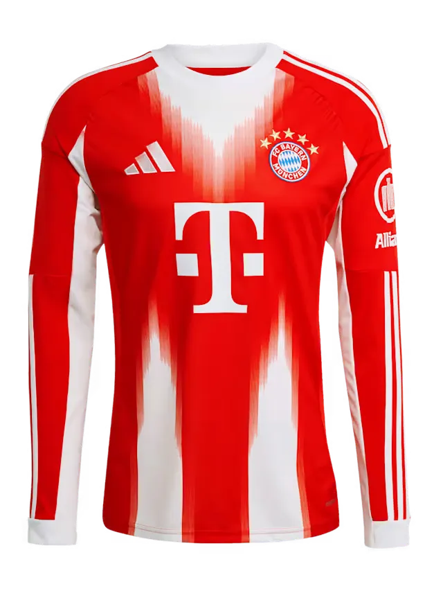 Camiseta local de manga larga hombre Bayern Múnich 2025/26