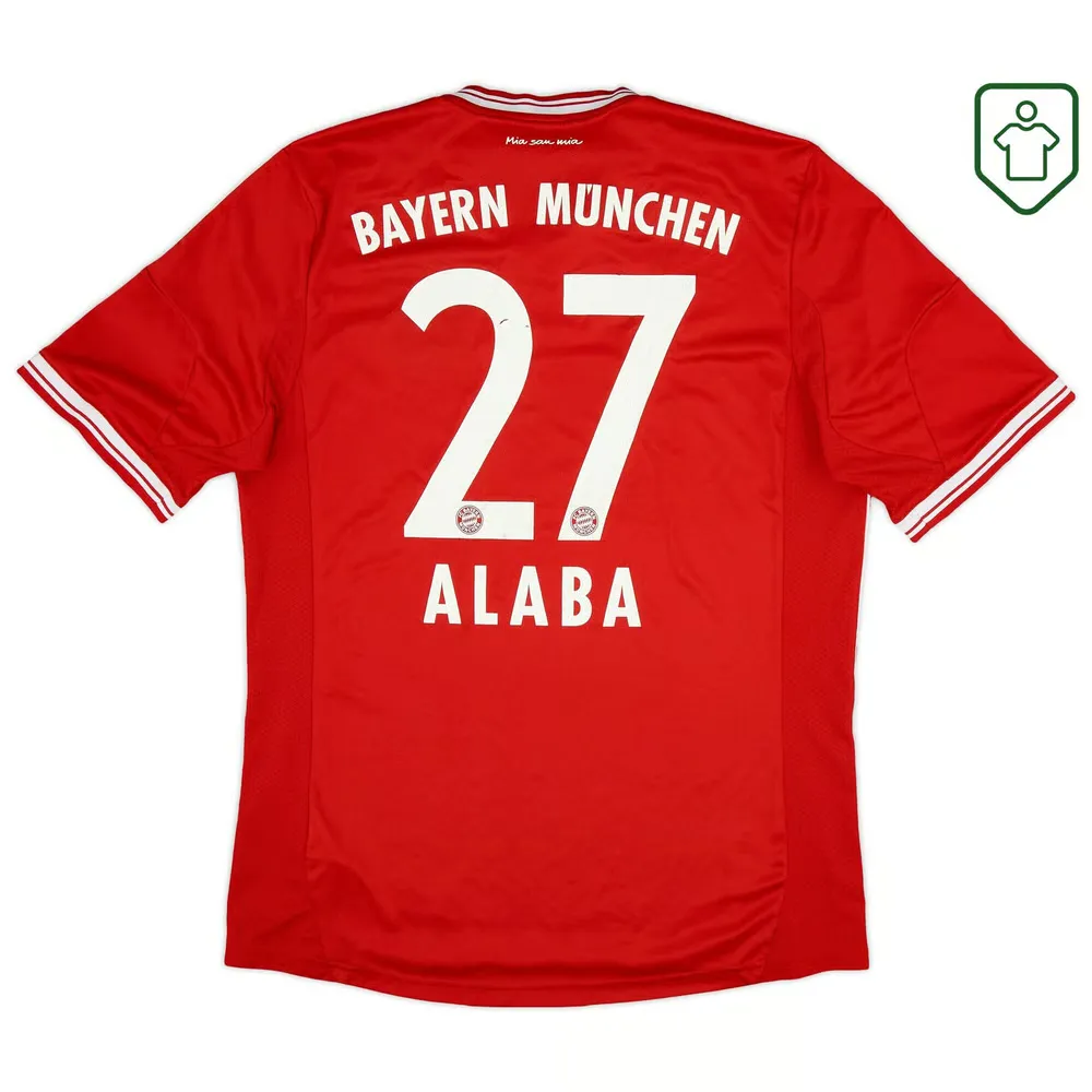 Camiseta retro Bayern Múnich 2013/14 local para hombre Alaba #27
