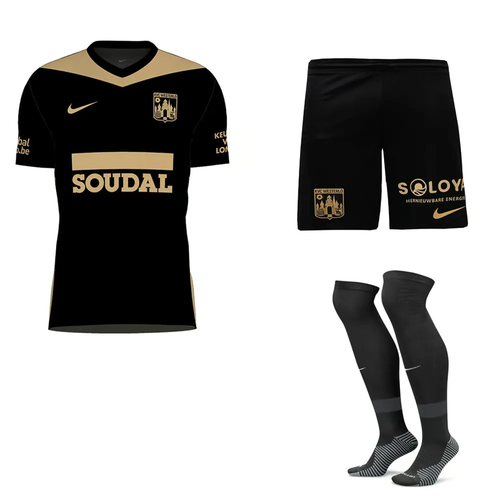 Kit de tercera KVC Westerlo 2024/25 para niño
