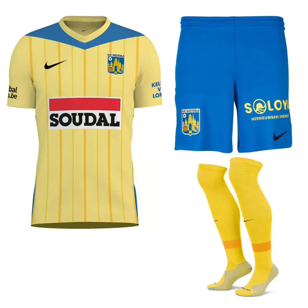 Kit de casa KVC Westerlo 2024/25 para niño
