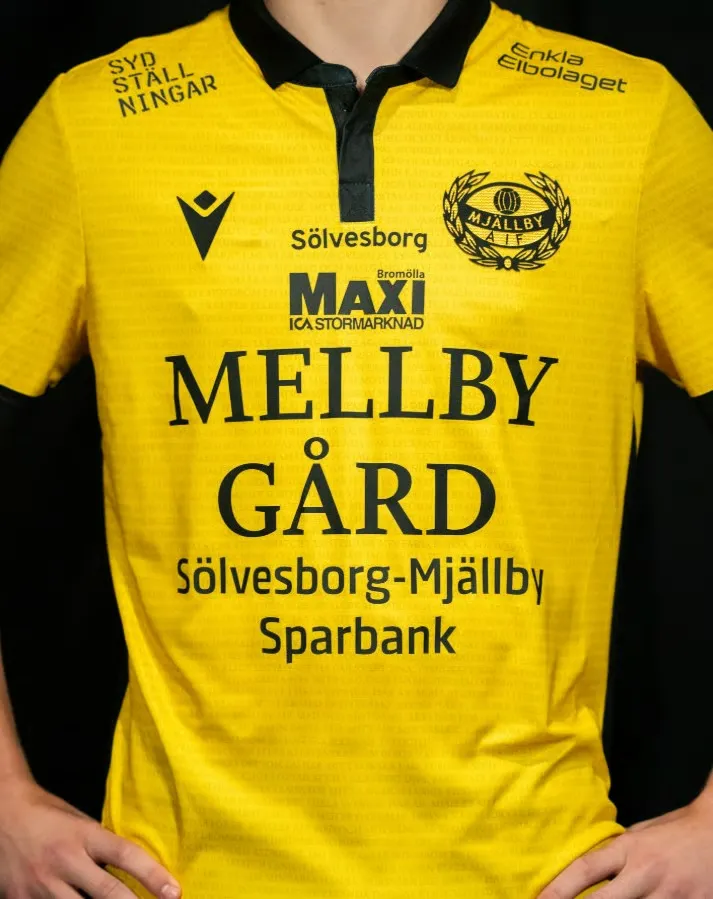 Camiseta local para mujeres Mjällby AIF 2025