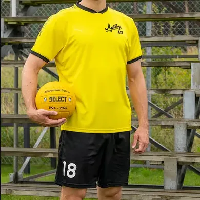 Pantalones cortos tercera centenario para niños Mjällby AIF 2024