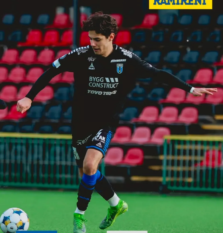 Camiseta tercera para niños IK Sirius 2025