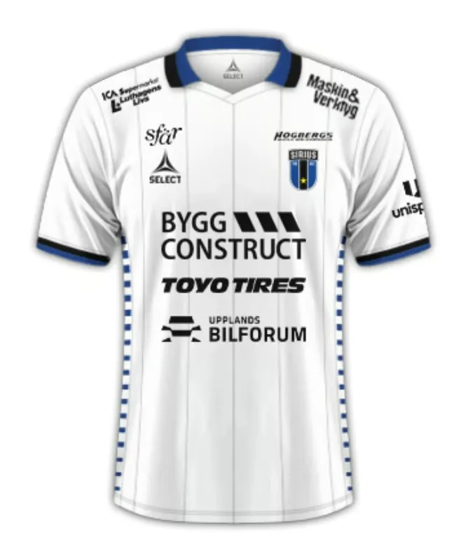 Camiseta visitante para niños IK Sirius 2024