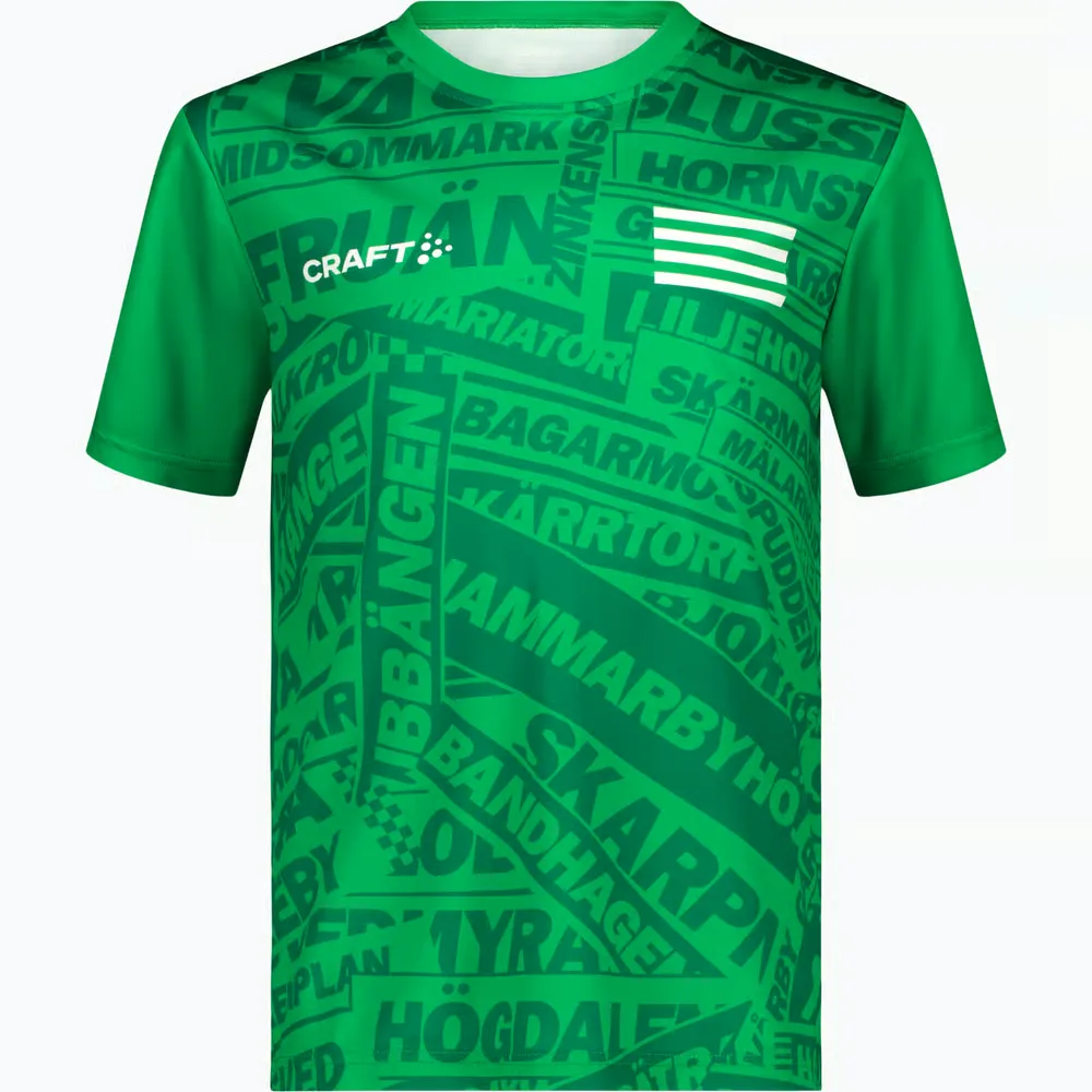 Camiseta tercera calentamiento para niños Hammarby IF 2025