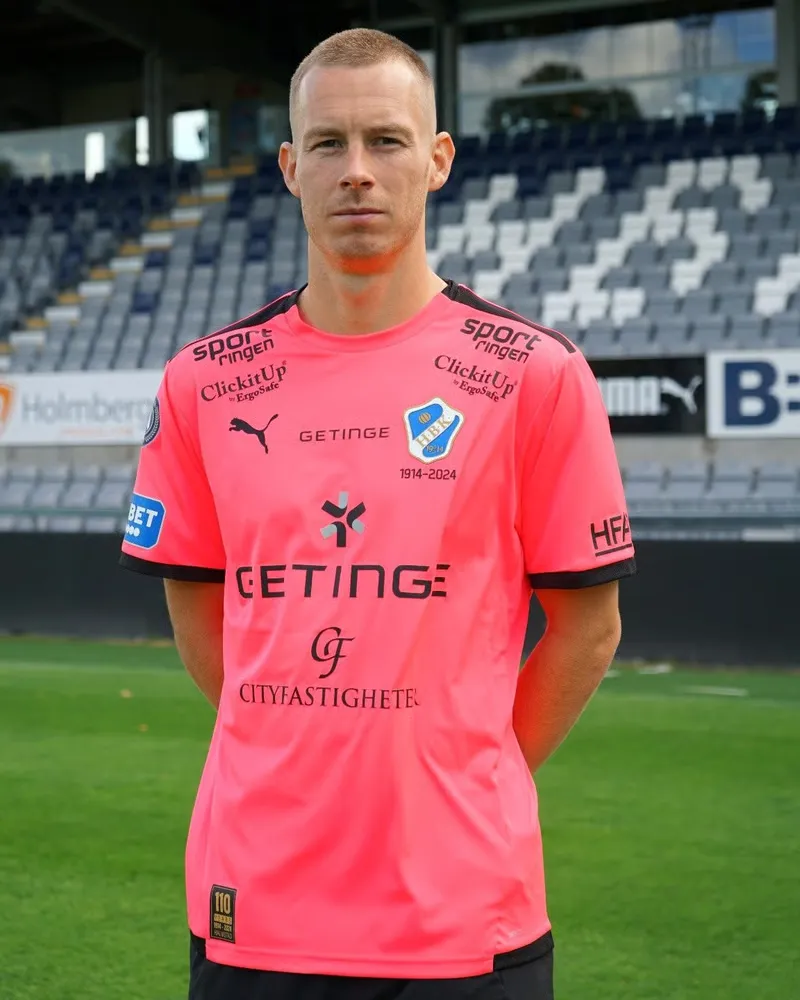 Camiseta tercera para niños Halmstads BK 2024 - Rosa