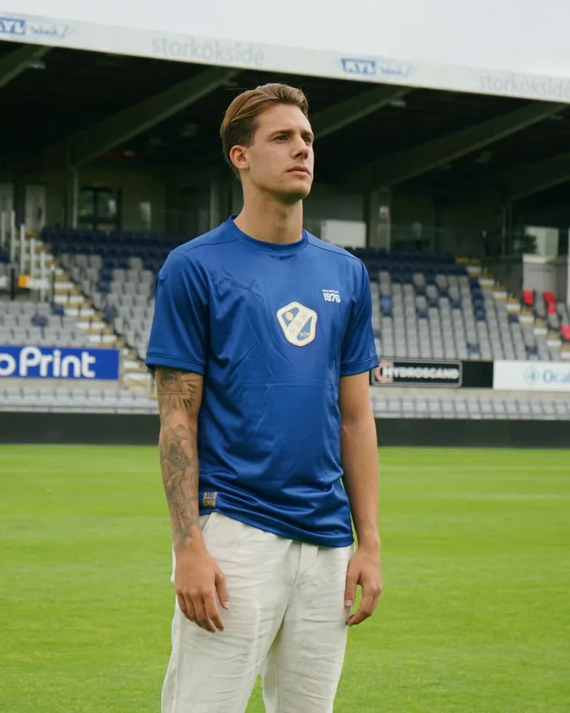 Camiseta tercera centenario para niños Halmstads BK 2024