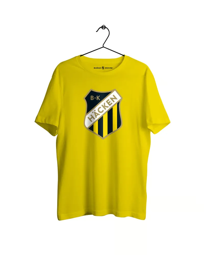 Camiseta tercera Crest para mujeres BK Häcken 2025 - Amarilla