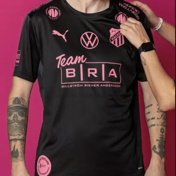 Camiseta tercera Pink October para hombres BK Häcken 2024