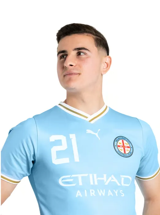 Camiseta AWCL local infantil Melbourne City 2024/25