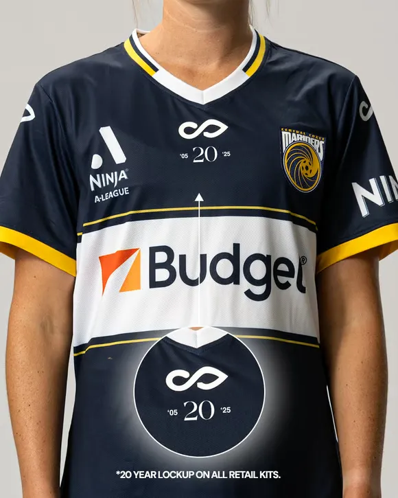 Camiseta ALW visitante mujer Central Coast Mariners 2024/25