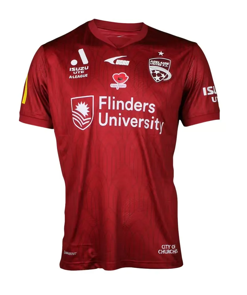 Camiseta local infantil Adelaide United 2024/25 - Escudo blanco