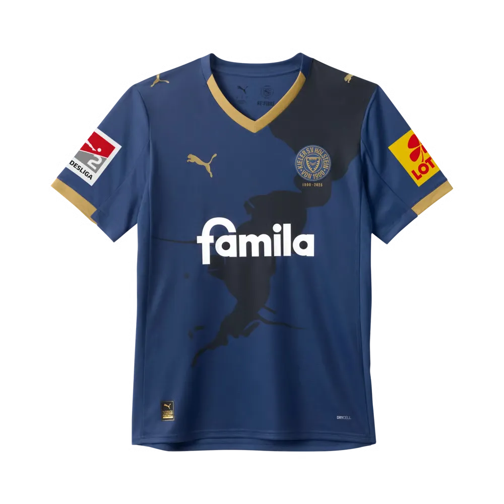 Camiseta local para niño del Holstein Kiel 2025/26