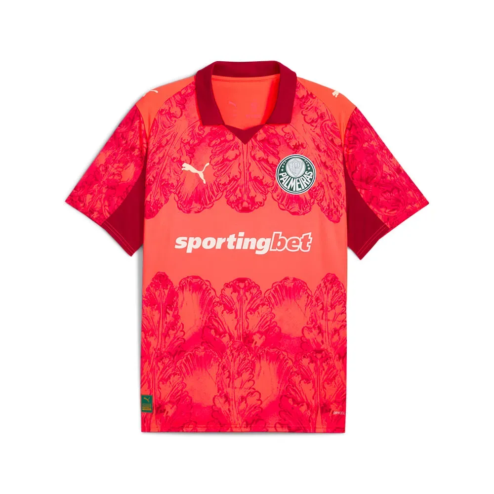 Niño Palmeiras 2025 Camiseta KidSuper - Roja