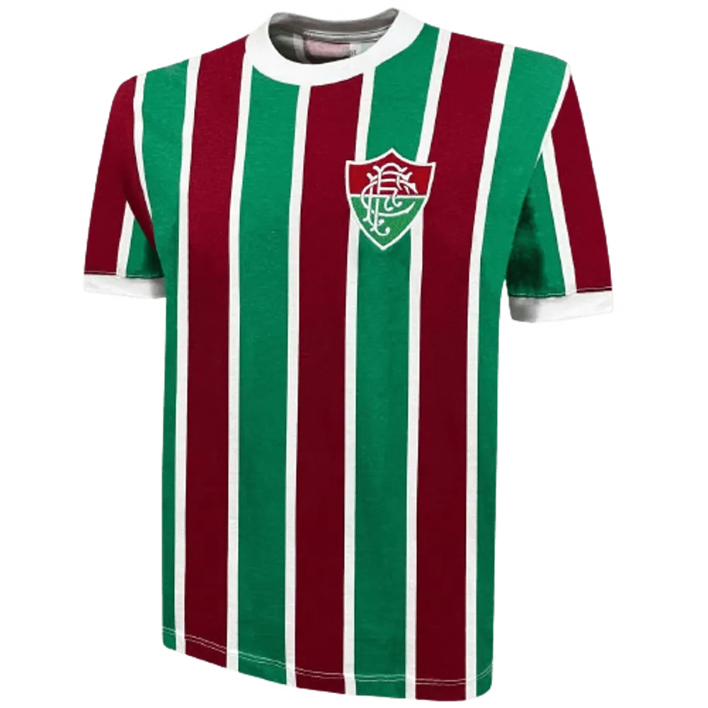 Camiseta retro Fluminense 1975 Tricolor hombre