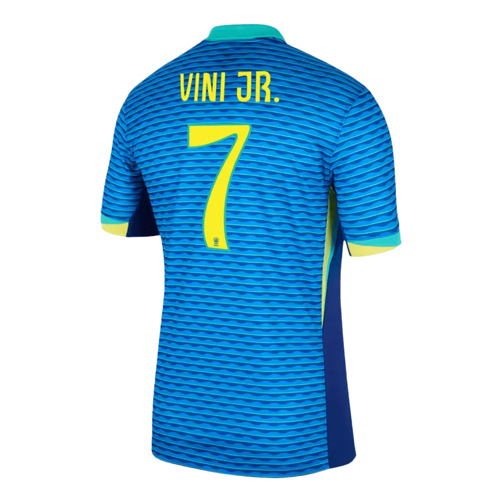 VINI JR. #7 Brasil Camiseta de Visita Copa América 2024