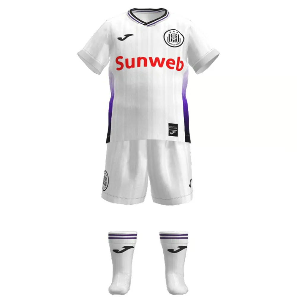 Kit Visitante RSC Anderlecht 2025/26 Niño