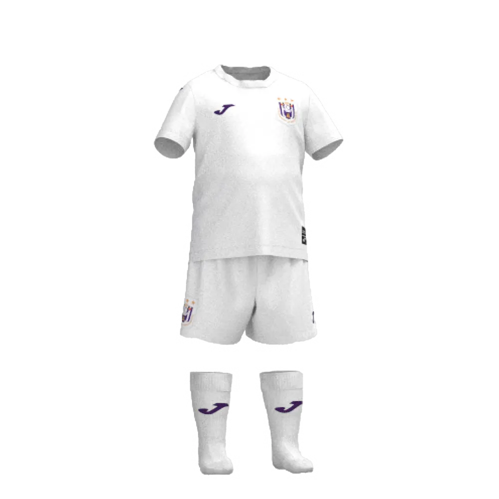 Kit de niño RSC Anderlecht 2024/25 fuera