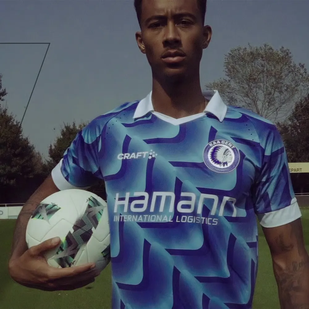 Camiseta Europea Masculina KAA Gent 2024/25