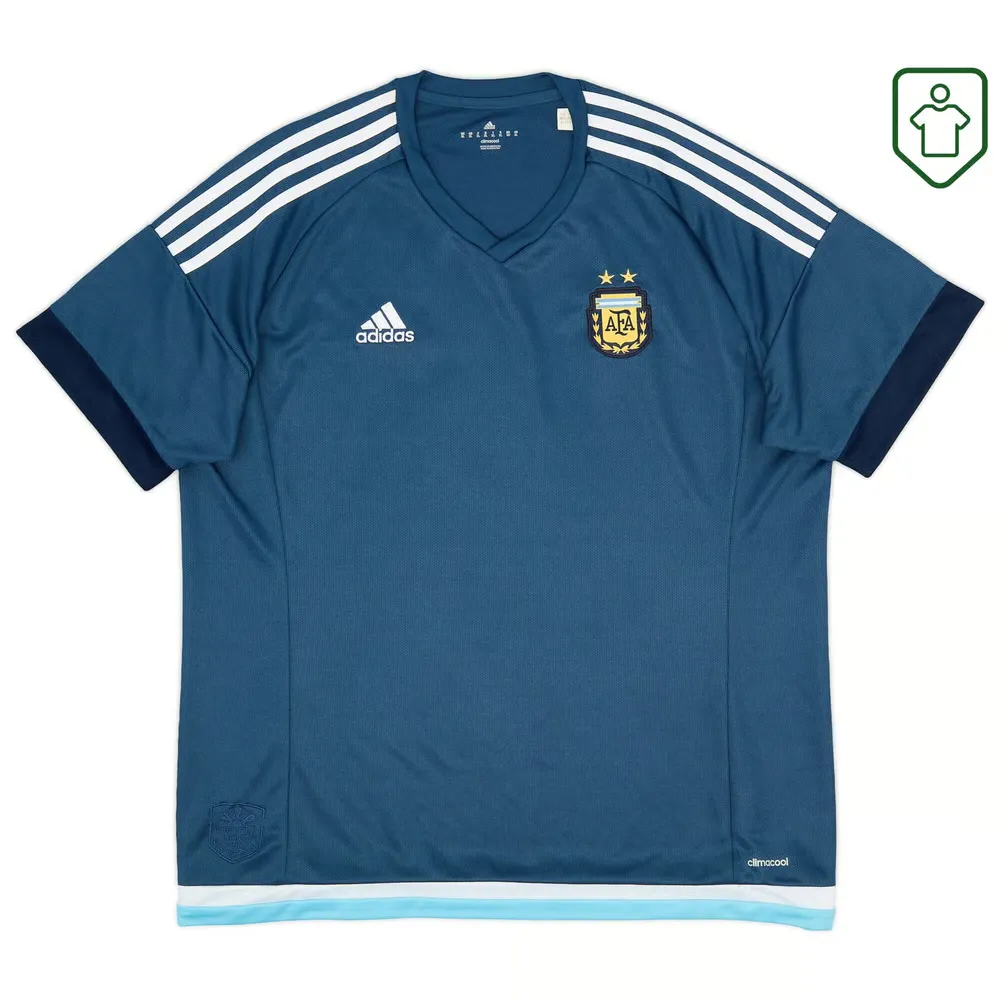 Camiseta retro visitante Argentina 2015/16 para hombre