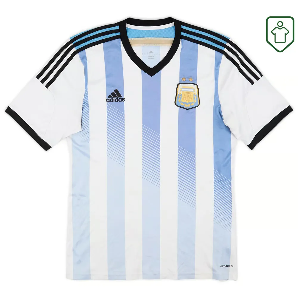 Camiseta retro local Argentina 2013/15 púrpura para hombre