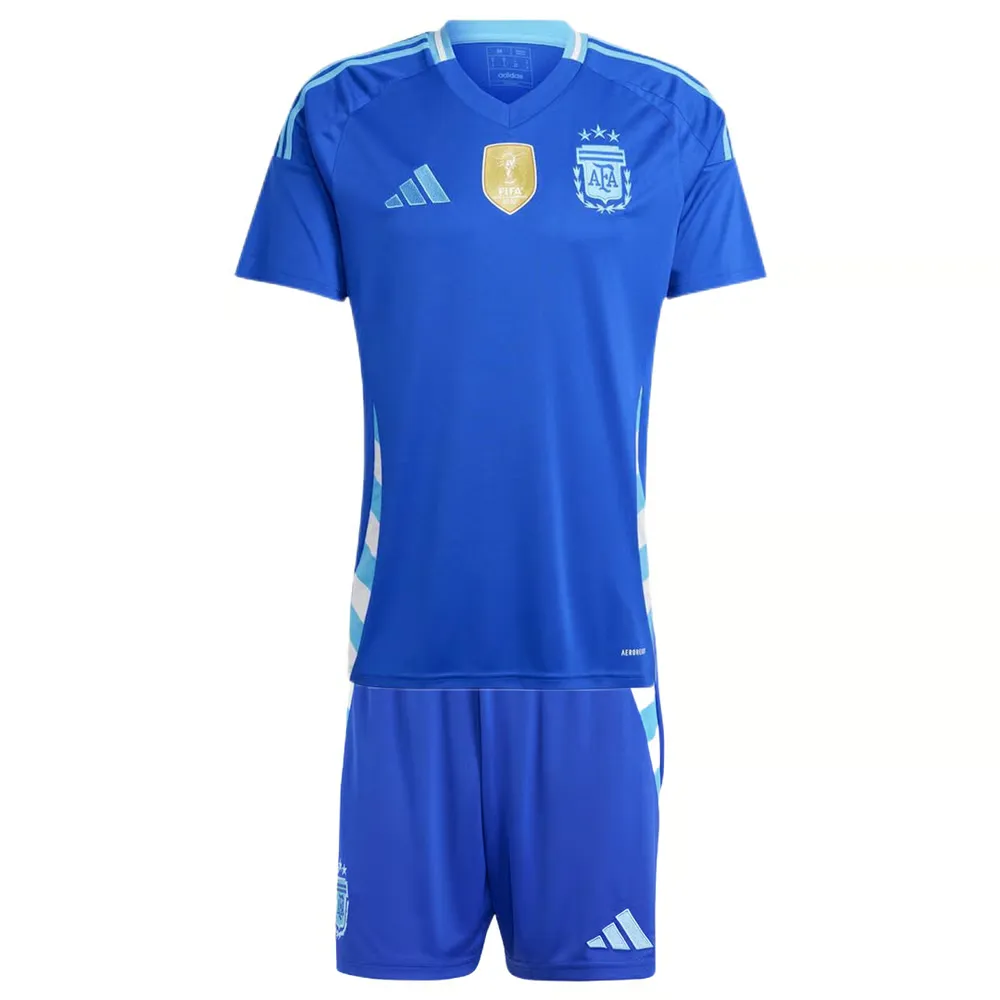 Camiseta+Pantalones Cortos Infantil Argentina de Visita Copa América 2024