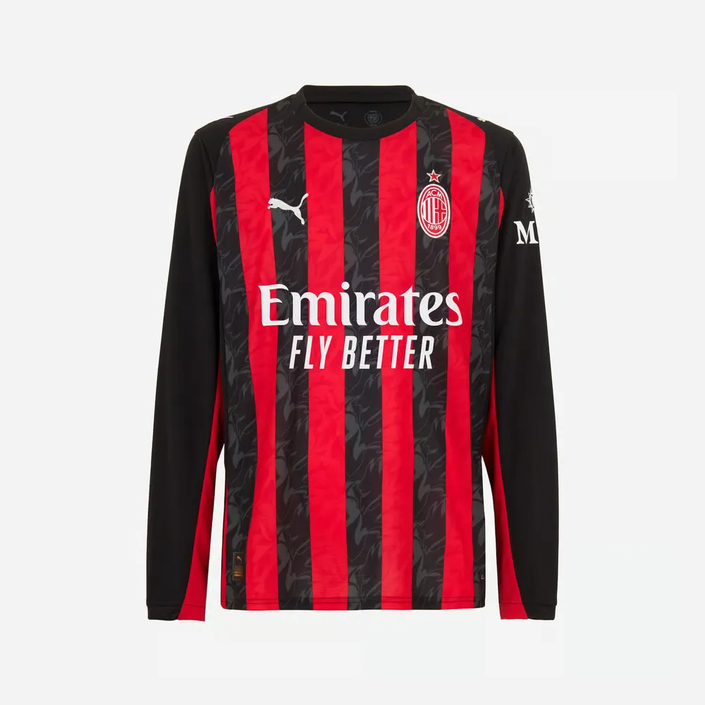 Hombre Milan Camiseta de Manga Larga Local 2025/26