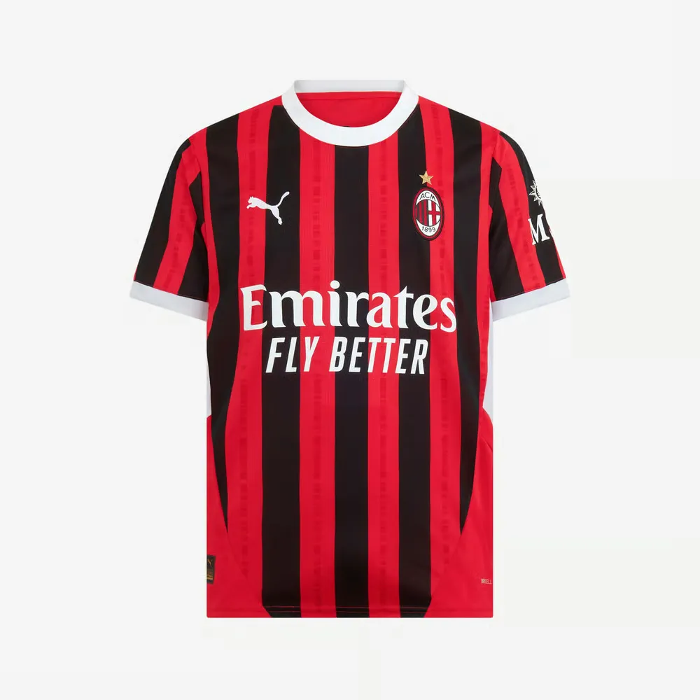 Camisa de casa para hombre Milan 2024/25
