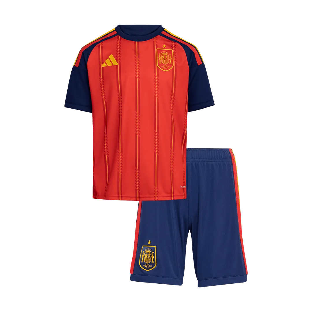 Camisetas de fútbol para niños de España para el Mundial 2026