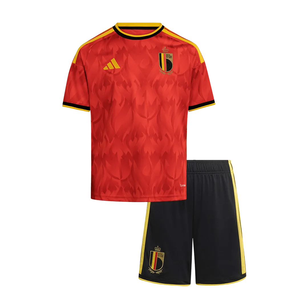 Camisetas de fútbol infantil de Bélgica para la Copa Mundial 2026
