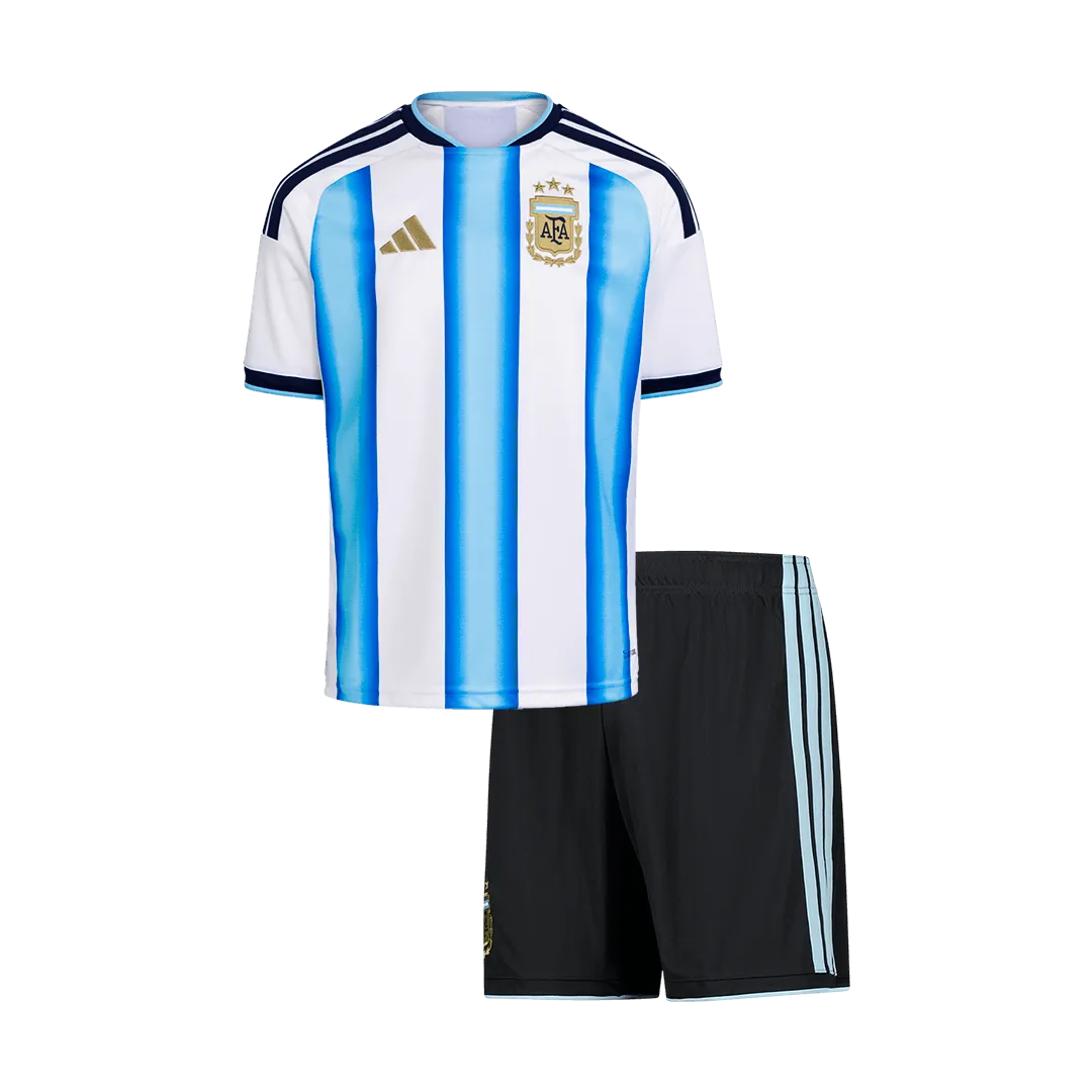 Camisetas de fútbol para niños de Argentina (país local) para la Copa Mundial 2026