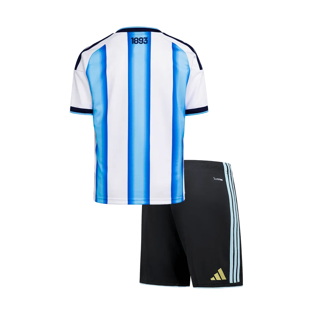 Camisetas de fútbol para niños de Argentina (país local) para la Copa Mundial 2026 - Imagen 2