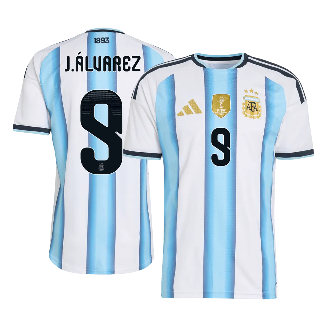 J.ÁLVAREZ #9 Argentina Local Player Version Jersey Mundial 2026