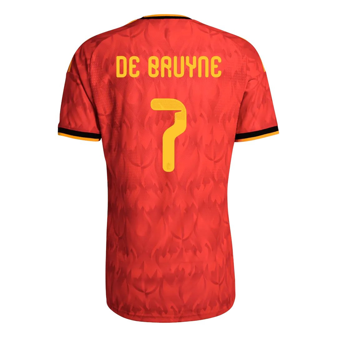 Camiseta de DE BRUYNE #7 Bélgica Versión de jugador local Copa del Mundo 2026 - Imagen 3