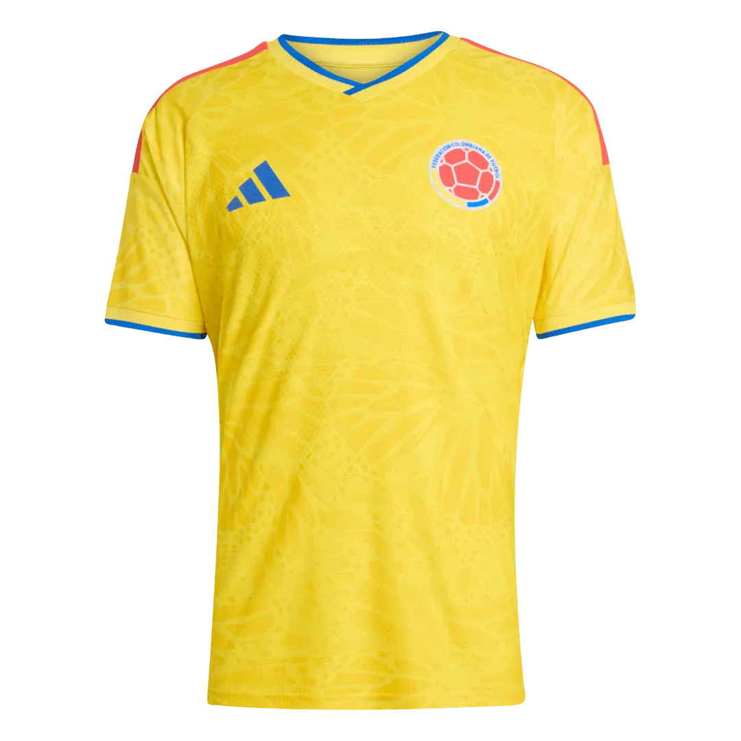 LUIS DíAZ #7 Colombia Local Versión Jugador Jersey Mundial 2026 - Imagen 4
