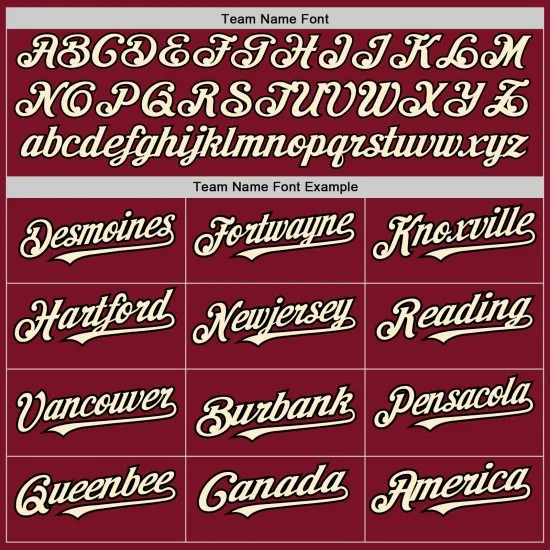 Jersey de béisbol de moda carmesí con desvanecimiento, auténtico, personalizado, con rayas crema-negro - Imagen 3